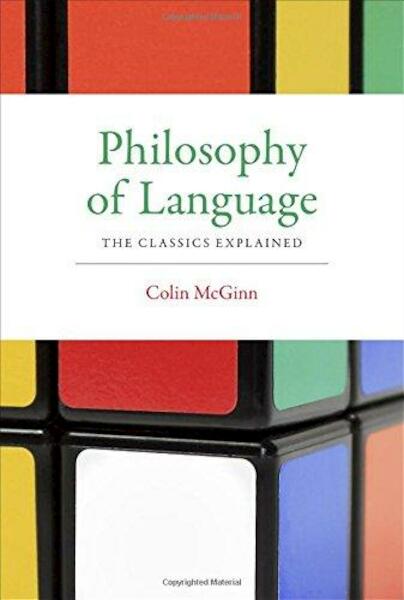 Philosophy of Language - Colin McGinn (ISBN 9780262028455)