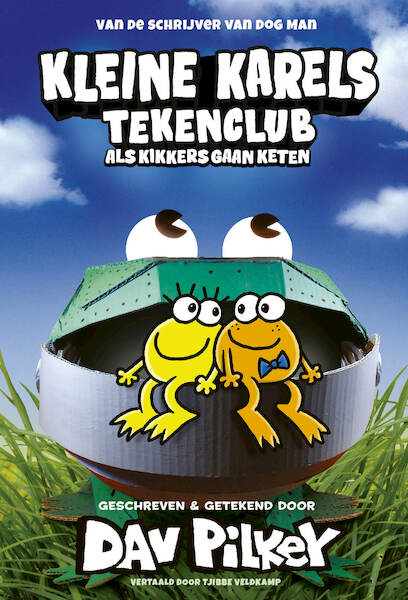 Kleine Karels tekenclub 2 - Als kikkers gaan keten - Dav Pilkey (ISBN 9789493189874)