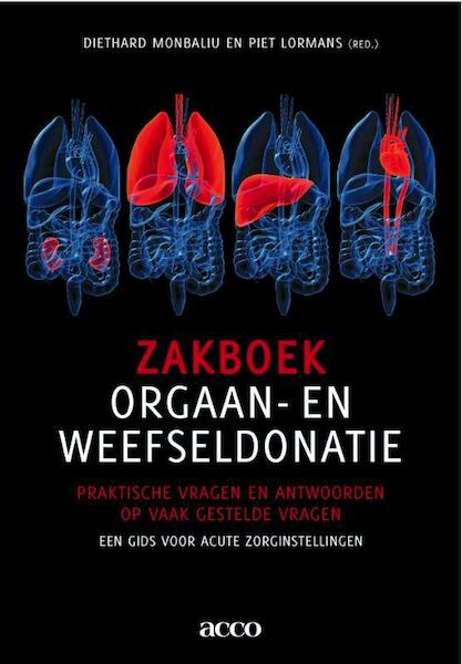 Zakboek orgaan- en weefseldonatie - D. Monbaliu (ISBN 9789033482380)