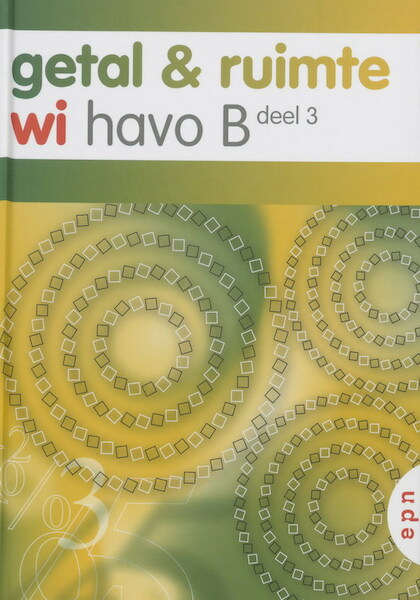 Getal en Ruimte Wi Havo B dl 3 - L.A. Reichard, (ISBN 9789011098763)