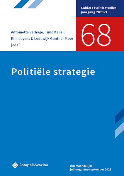 Politiële strategie - (ISBN 9789463714532)