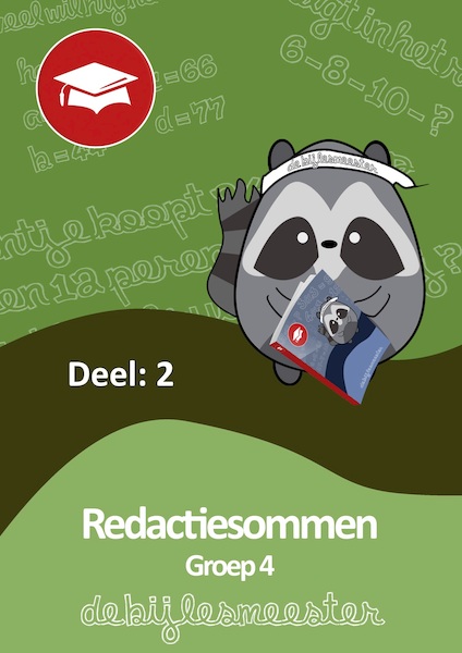 Oefenboek Groep 4 Redactiesommen - Deel 2 - De Bijlesmeester (ISBN 9789492956729)