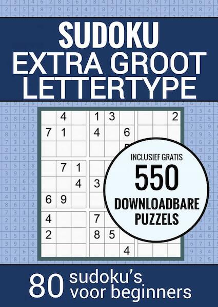 Boek Cadeau - Sudoku Makkelijk - Puzzelboek voor Ouderen, Senioren, Opa en Oma en Slechtzienden: Grootletter Type XL/XXL - Sudoku Puzzelboeken (ISBN 9789464651935)