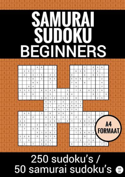 SAMURAI SUDOKU - Makkelijk - nr. 20 - Puzzelboek met 100 Makkelijke Puzzels voor Volwassenen en Ouderen - Sudoku Puzzelboeken (ISBN 9789464656732)