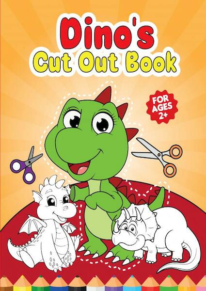 Cutsie Animals - Dino's cut out book - Dhr Hugo Elena (ISBN 9789403696553)