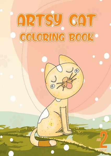 Artsy cat coloring book - Dhr Hugo Elena (ISBN 9789403696560)