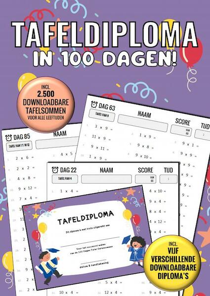 Tafeldiploma in 100 Dagen! - Boeken & Meer (ISBN 9789464803495)