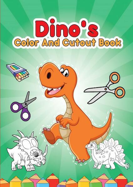 Dino's color and cutout - Hugo Elena (ISBN 9789403697130)