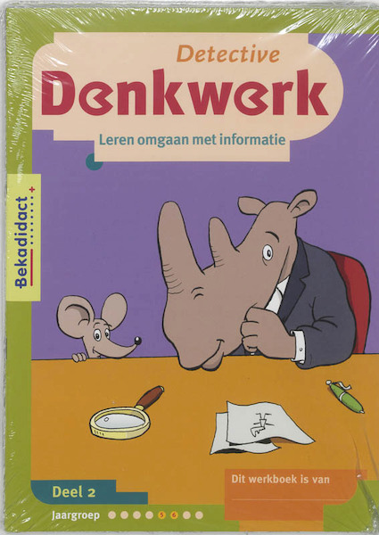 Detective Denkwerk set 5 ex 2 Werkboek - (ISBN 9789026227387)