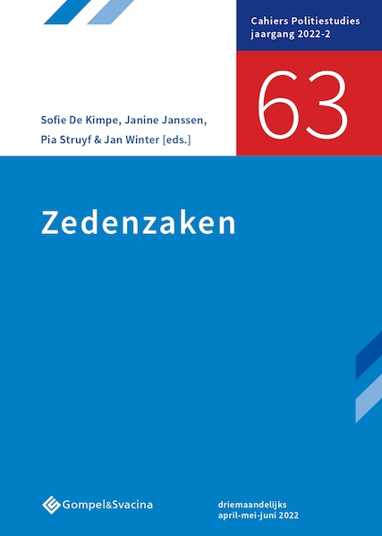 Zedenzaken - (ISBN 9789463713696)