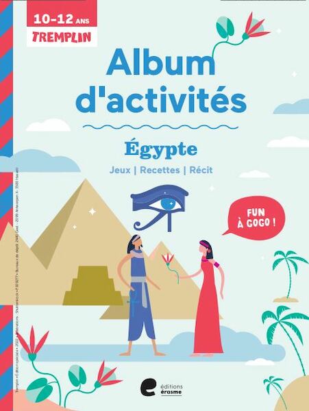 Album d'activités: Égypte - (ISBN 9789464450613)