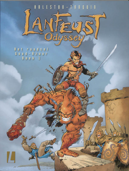 Lanfeust Odyssey 1 Het raadsel Goud-Azuur(SC) - Christophe Arleston, Scotch Arleston (ISBN 9789024531899)