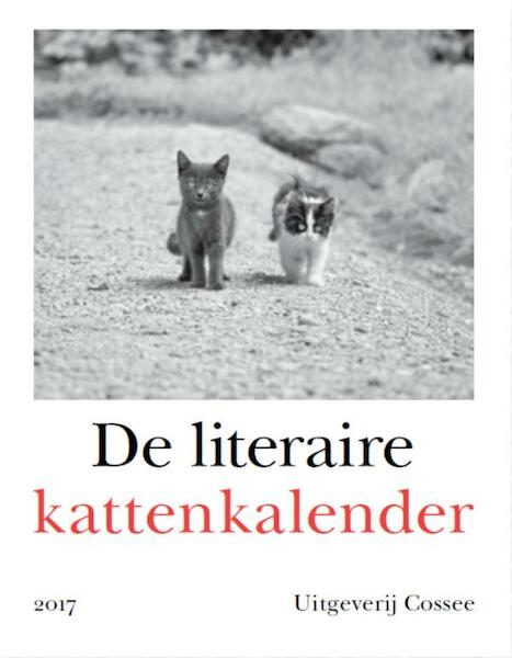 De literaire kattenkalender 2017 - (ISBN 9789059366596)