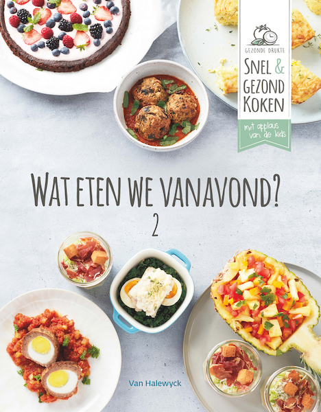 Wat eten we vanavond? 2 - Drukte Gezonde (ISBN 9789461317650)