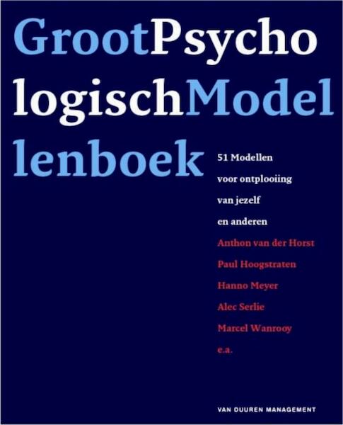 Groot Psychologisch Modellenboek - Anton van der Horst, Anthon van der Horst, Marcel Wanrooy, Paul Hoogstraaten, Hanno Meyer (ISBN 9789089650528)