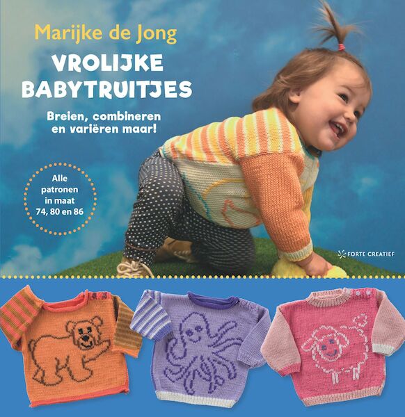 Grappige babytruitjes breien - Marijke de Jong (ISBN 9789462502086)