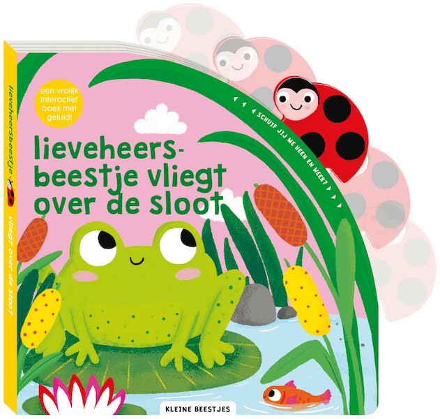 Kleine Beestjes - Lieveheersbeestje vliegt over de sloot - ImageBooks Factory (ISBN 9789464080780)