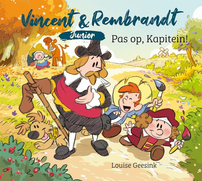 Vincent & Rembrandt junior - Pas op, Kapitein! - Louise Geesink (ISBN 9789025777753)