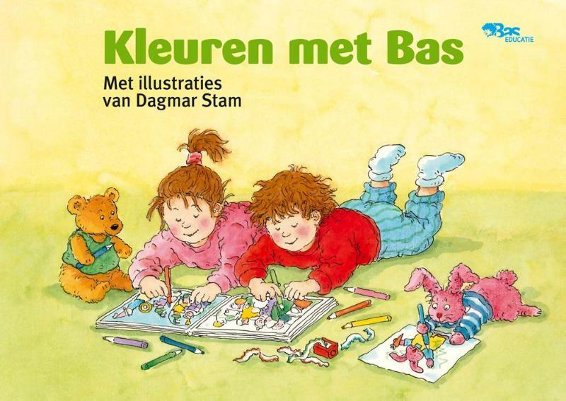 Kleuren met Bas - (ISBN 9789089012845)