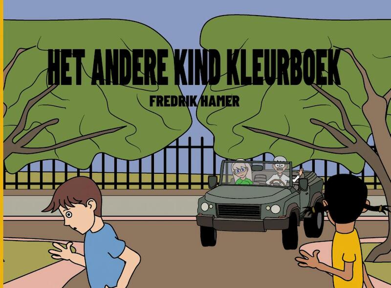 Het Andere Kind Kleurboek - Fredrik Hamer (ISBN 9789464357417)