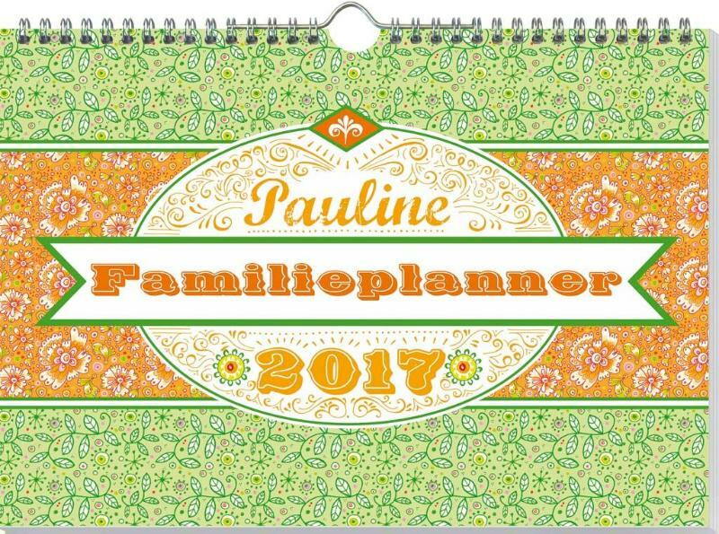 FAMILIEPLANNER 2017 PAULINE OUD / 1X12,50 - (ISBN 8712048297459)