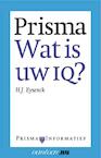 Prisma wat is uw IQ? - H.J. Eysenck (ISBN 9789031502257)