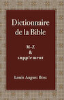 Dictionnaire de la Bible - Louis August Bost (ISBN 9789057194719)