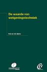 De waarde van wetgevingstechniek - S.E. Zijlstra (ISBN 9789490962616)