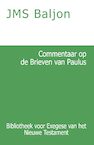 Commentaar op de Brieven van Paulus - J.M.S. Baljon (ISBN 9789057195266)