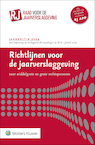 Richtlijnen voor de jaarverslaggeving, middelgrote en grote rechtspersonen 2024 (ISBN 9789013170863)