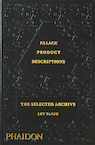 Palace Product Descriptions, The Selected Archive - Palace Skateboards, Lev Tanju, Sam Buchan-Watts (ISBN 9781838665845)