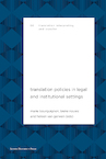 Translation Policies in Legal and Institutional Settings (ISBN 9789462702943)